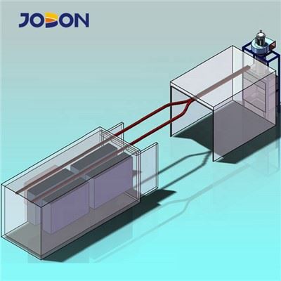 Metal Fabrication Manual Powder Coating Line Cina Produttore