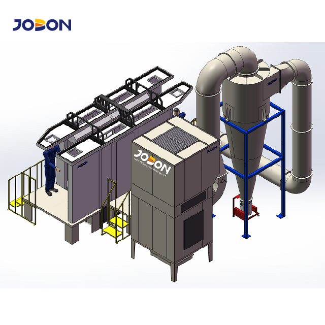 Sistema di cabina di verniciatura ecologica in PVC